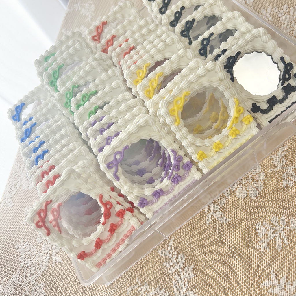 色が選べる♡リボンケーキデコB8 7色【88】