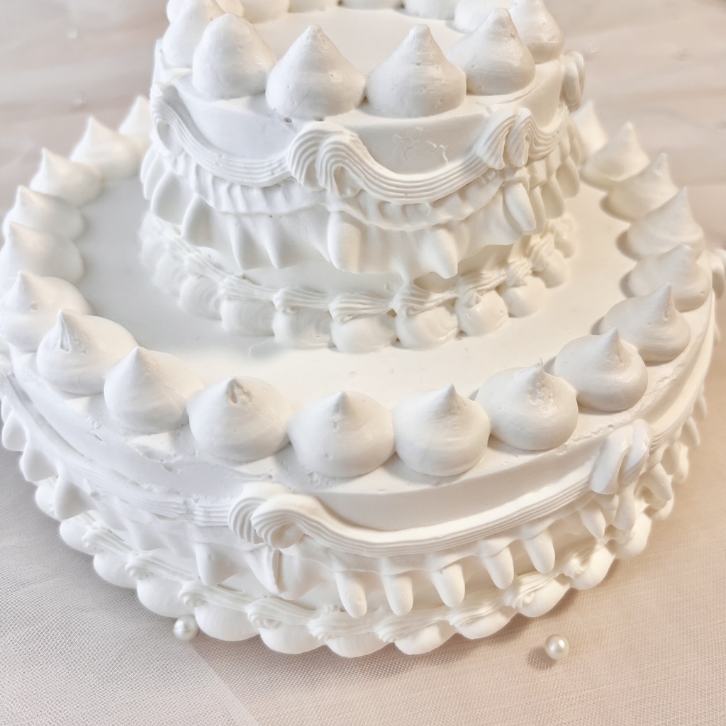 2段のフェイクケーキ【90】