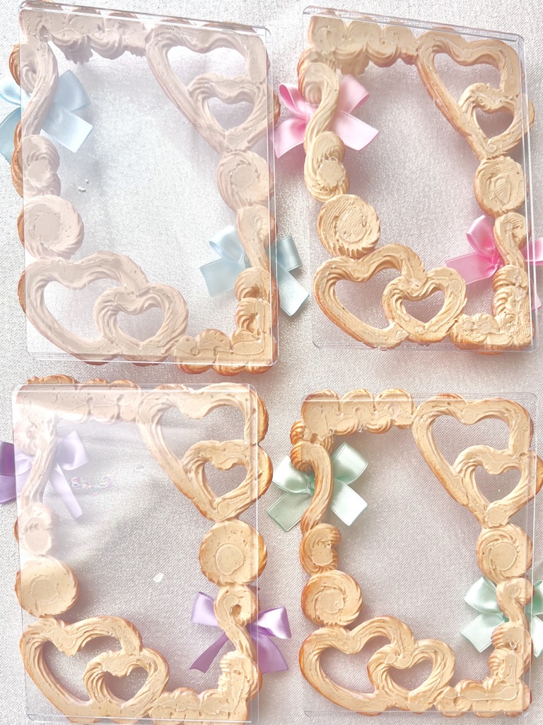 【訳あり品】絞りだしクッキーデコ ジャム&リボン B7【93】