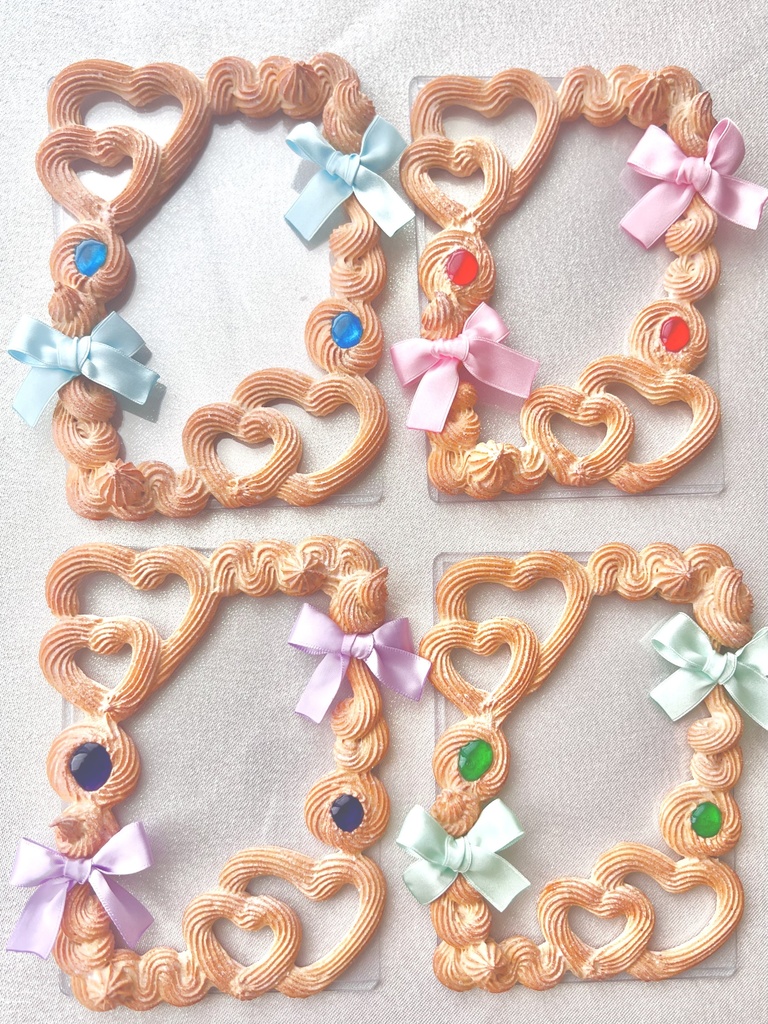 【訳あり品】絞りだしクッキーデコ ジャム&リボン B7【93】