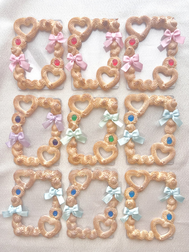 【訳あり品】絞りだしクッキーデコ ジャム&リボン B8【92】