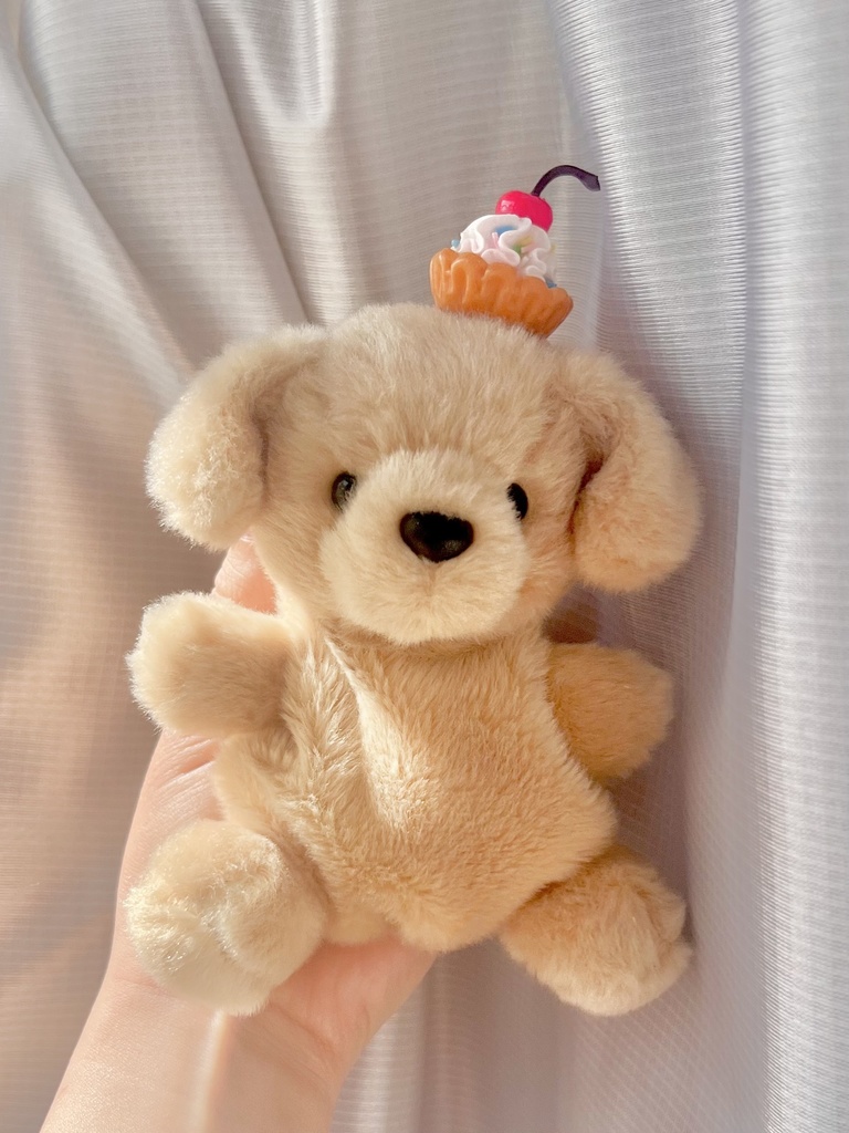 【ぬいちゃんヘアアクセ】タルトクラウン いちご・チェリー【101】