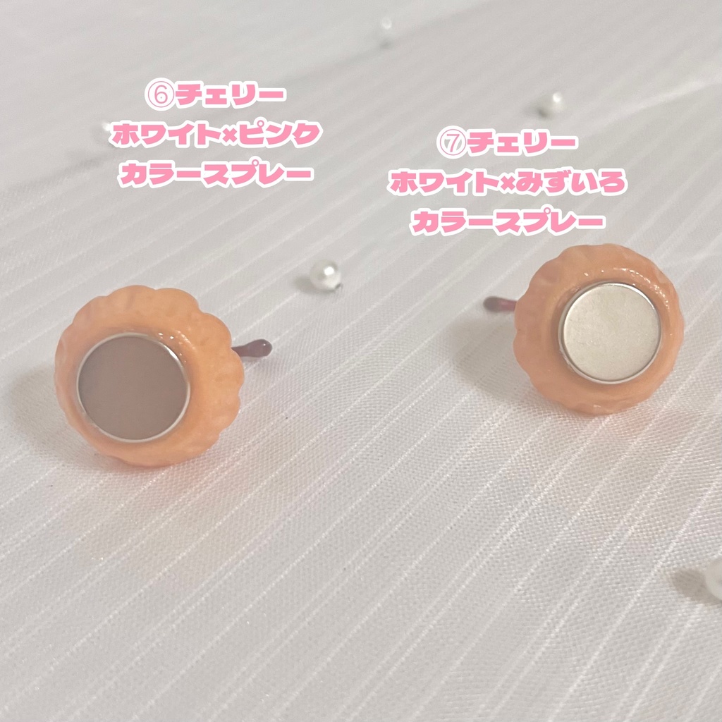 【ぬいちゃんヘアアクセ】タルトクラウン いちご・チェリー【101】