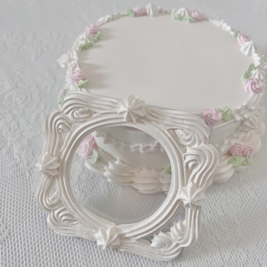 おしゃしんケーキ ましかくケース・フェイクケーキセット【103】