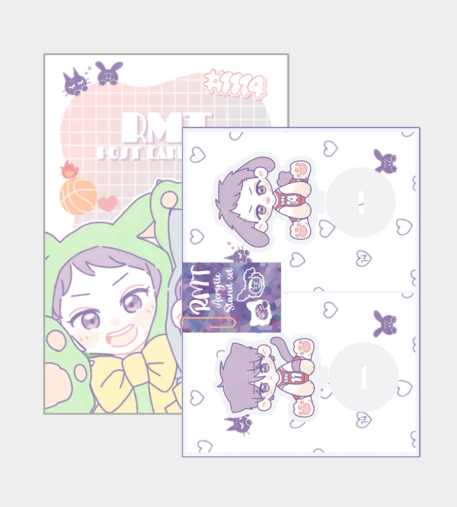 ポスカブック＋アクスタおまとめパック - トマトサイダー - BOOTH 