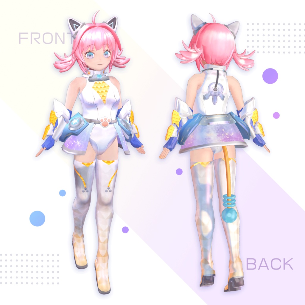 オリジナル3Dモデル「新星のゔぁ」