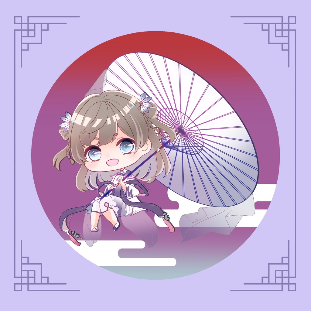 雲游仙鶴　女若　アクリルグッズ