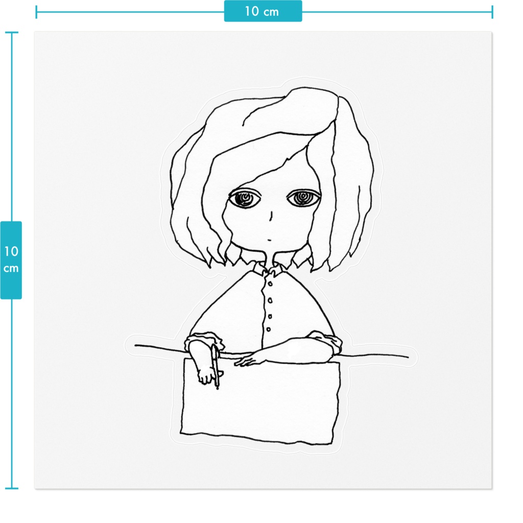 おえかきちゃんステッカー