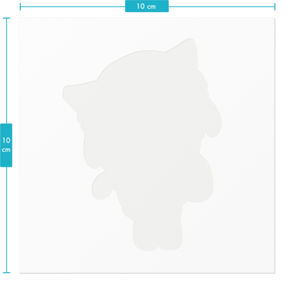 鈴鹿のえるステッカーシール