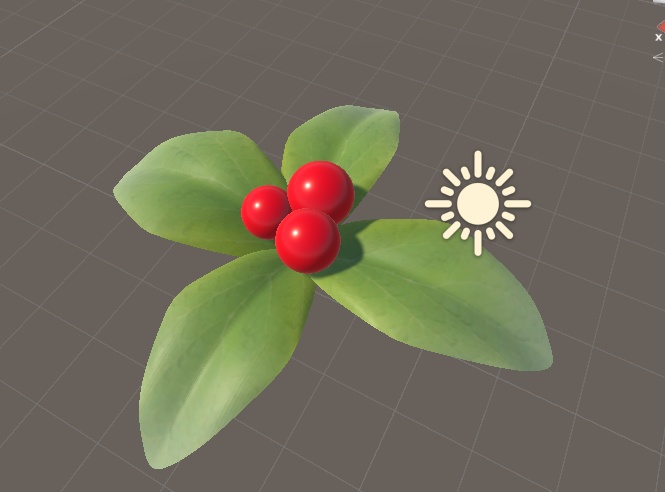 クリスマスっぽい葉っぱ