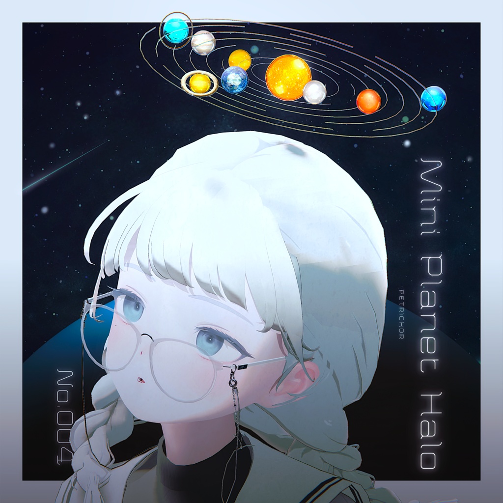 【SALE】No.004 "Mini Planet Halo" ◇ミニプラネットヘイロー◇ 【回転アニメーション付き・MA対応】