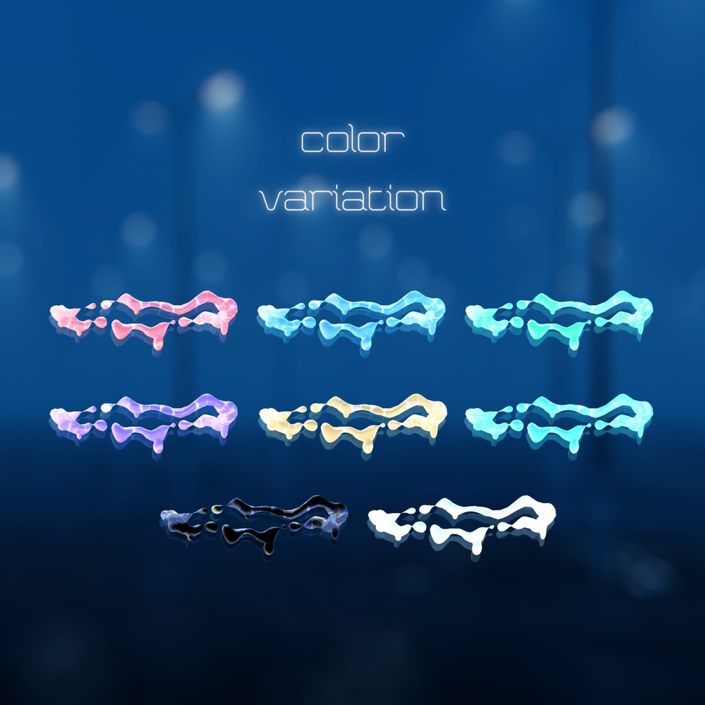 【🎉SALE🎉】No.007 "Watar Drop Ring" -ウォータードロップリング- 【MA対応、Animation&Particle】