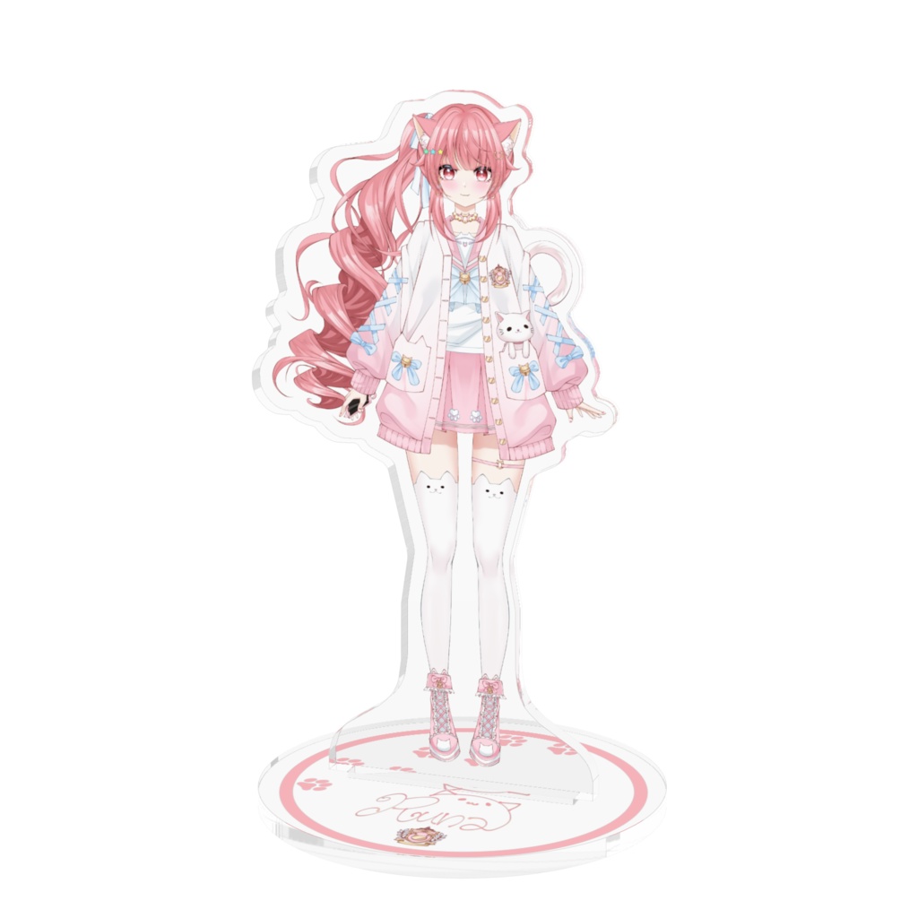 アクリルフィギュア 猫星るな(制服Ver.)