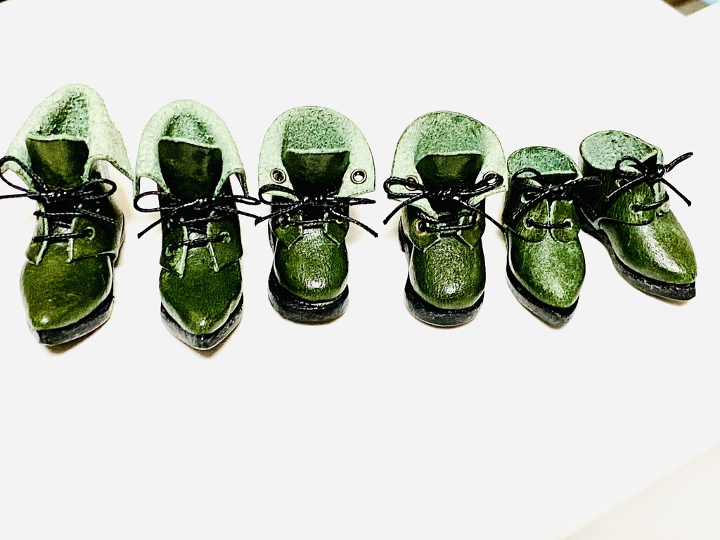 オビツ11靴　緑