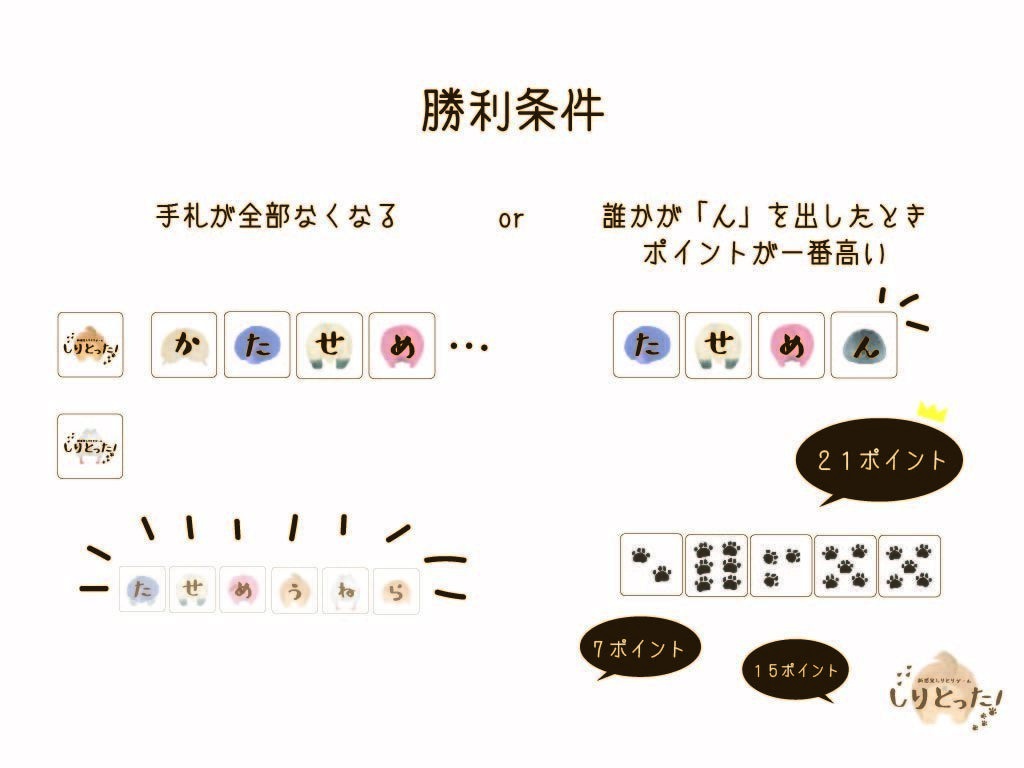 オリジナルしりとりゲーム「しりとった!」