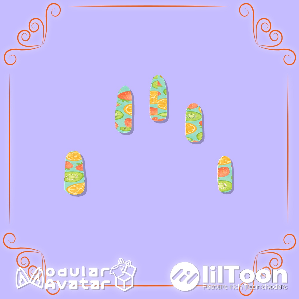 🌸🍓 【Pictim Nail - Sakura Flow & Berry Drop】アニメーション付きネイルチップ