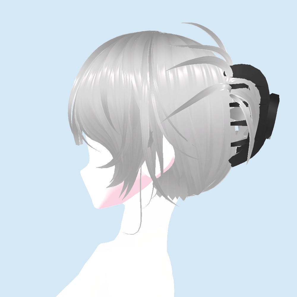 【Vroid】 hair clip hair ヘアクリップヘア