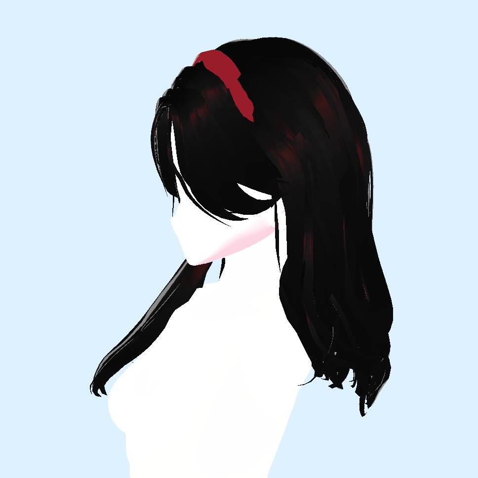 【Vroid】Innocent hair 清純ヘア