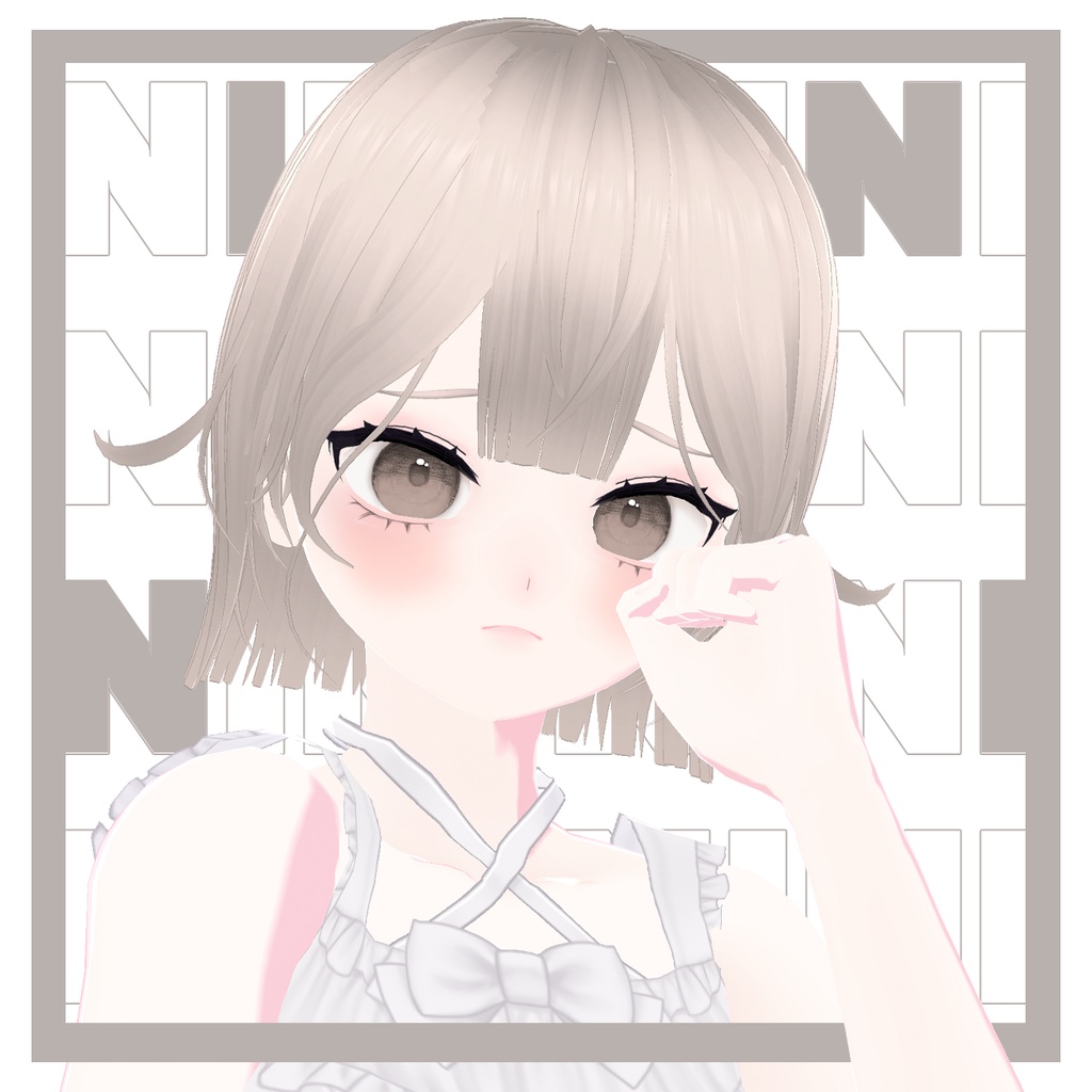 【VRoidVRMモデル】NINI [3D MODEL]