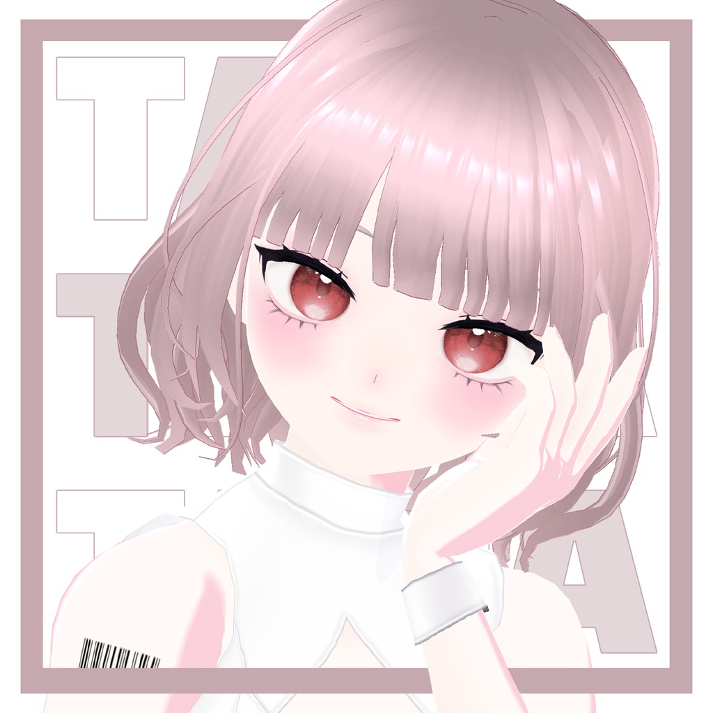 【VRoidVRMモデル】TANA [3D MODEL]