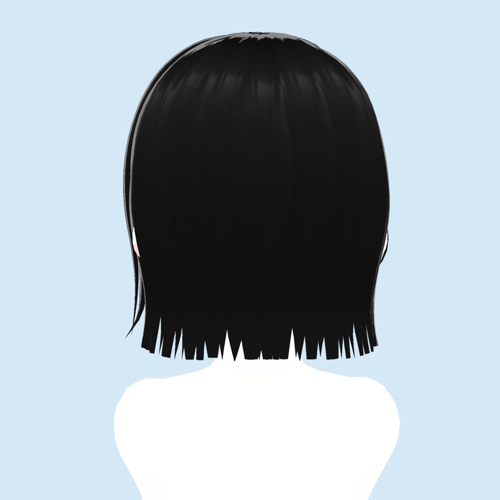 【Vroid】bobbed hair ボブヘア
