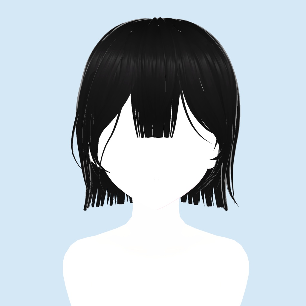 【Vroid】bobbed hair ボブヘア