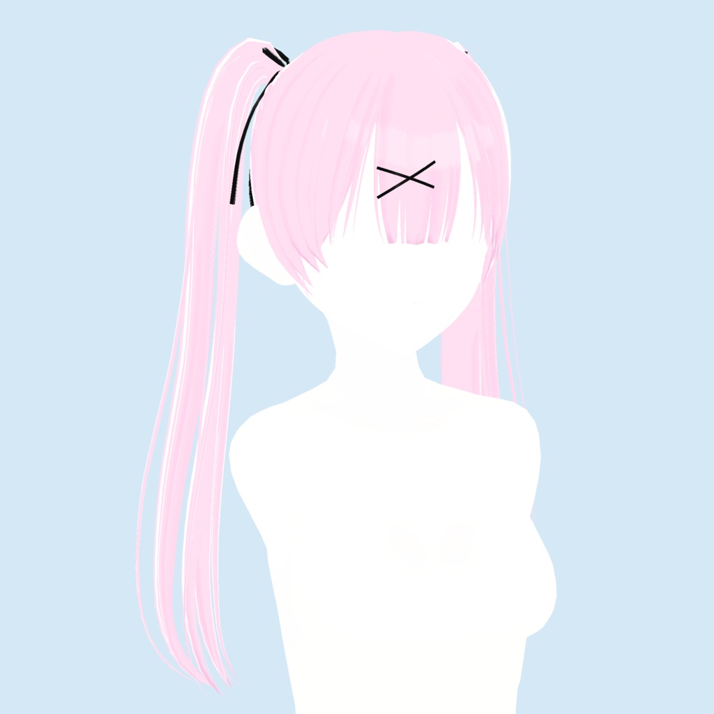 【Vroid】Cute hair かわいらしい髪