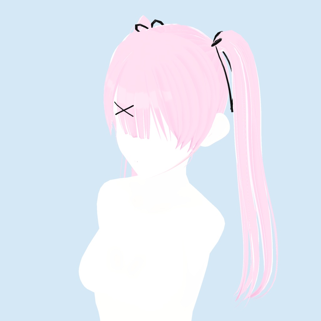 【Vroid】Cute hair かわいらしい髪