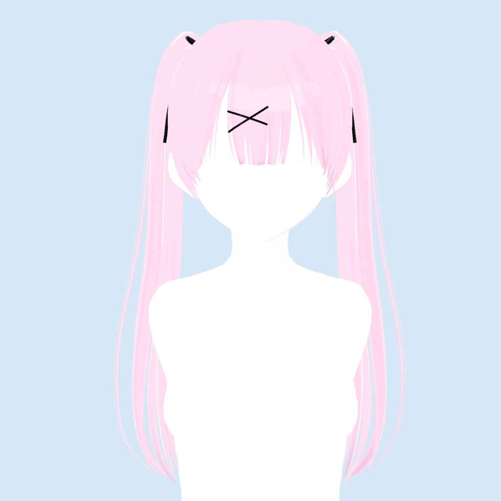 【Vroid】Cute hair かわいらしい髪