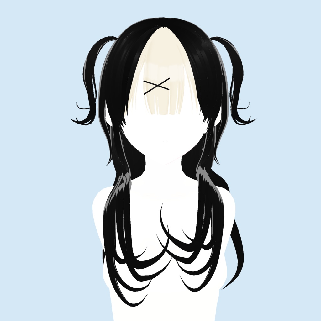 【Vroid】dye hair 染め髪