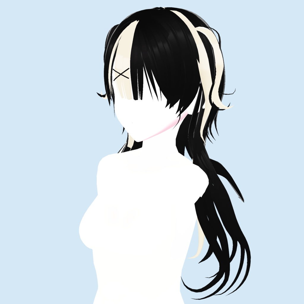 【Vroid】dye hair 染め髪