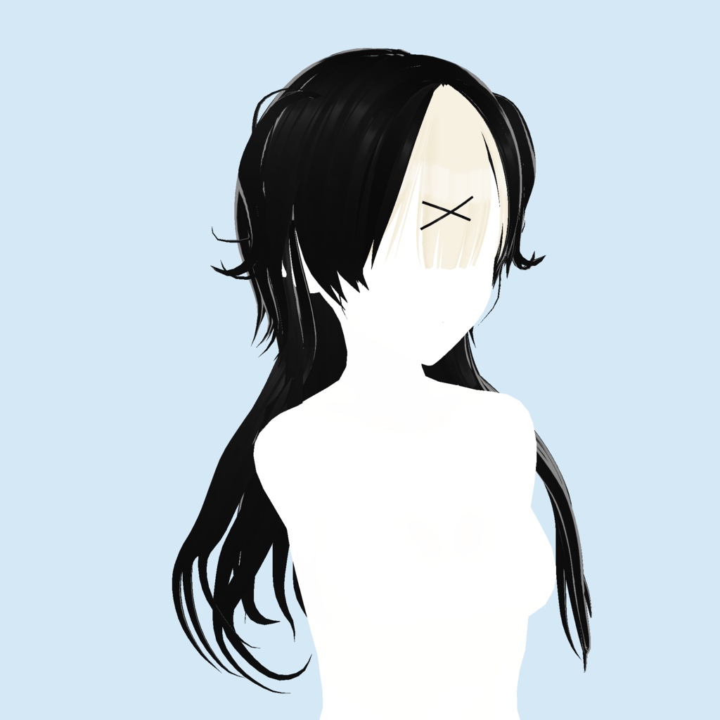 【Vroid】dye hair 染め髪