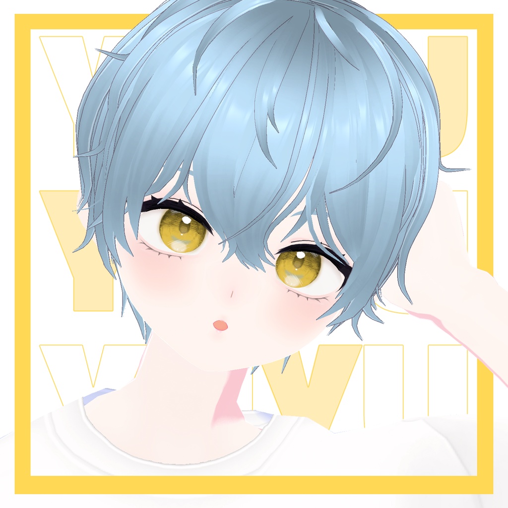 【VRoidVRMモデル】YUYU [3D MODEL]
