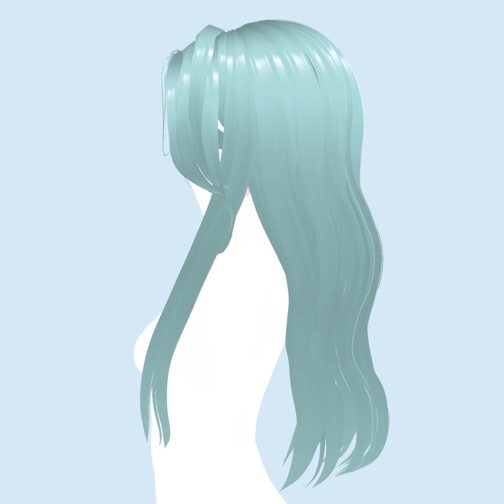【Vroid】wave hair ウェーブヘア