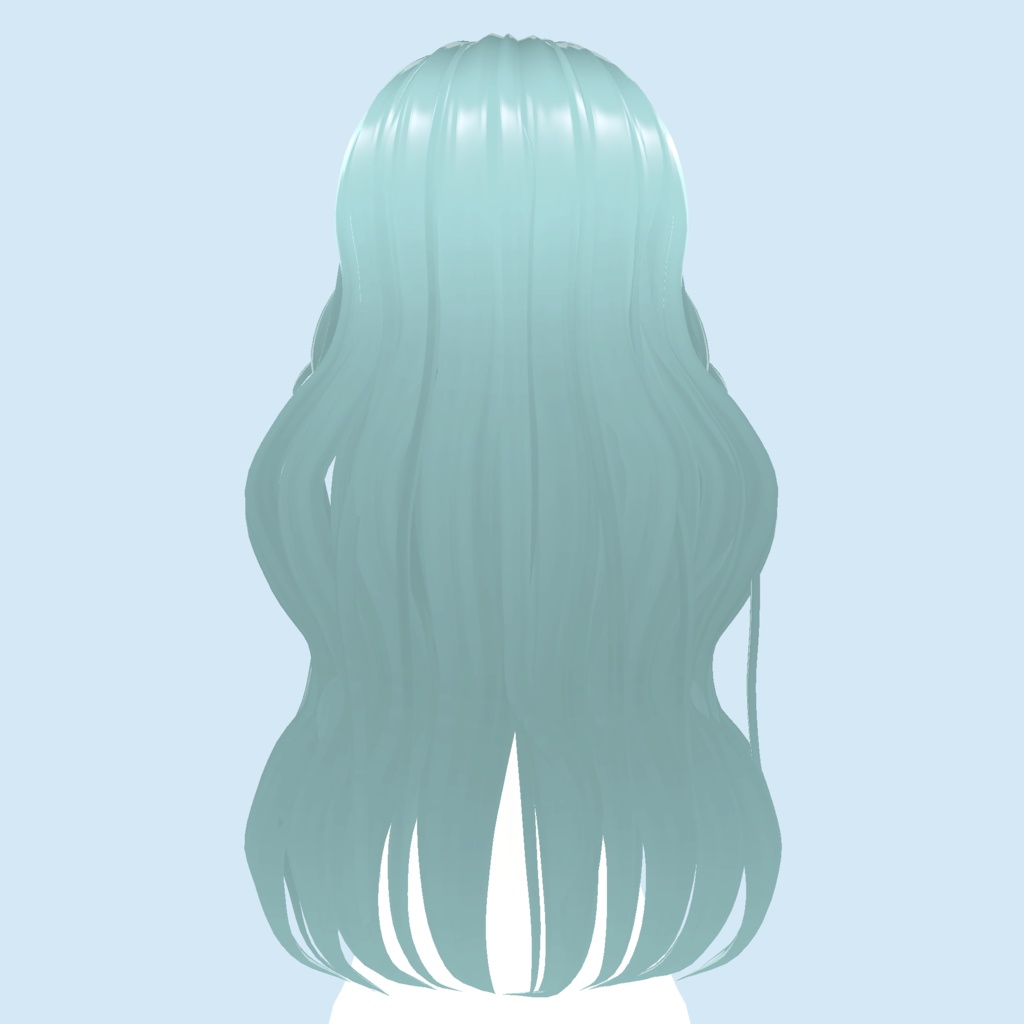 【Vroid】wave hair ウェーブヘア