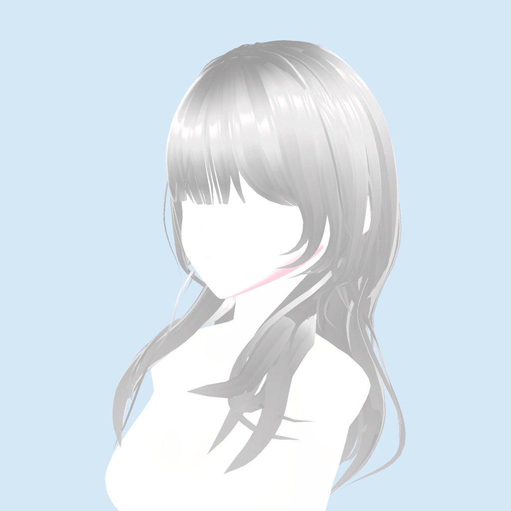 【Vroid】hush cut レイヤードヘア