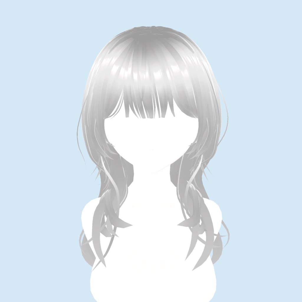 【Vroid】hush cut レイヤードヘア