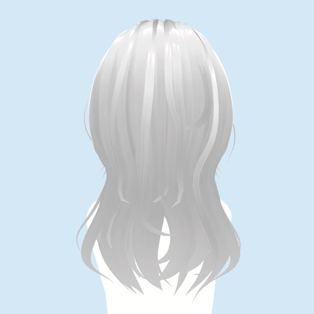 【Vroid】hush cut レイヤードヘア