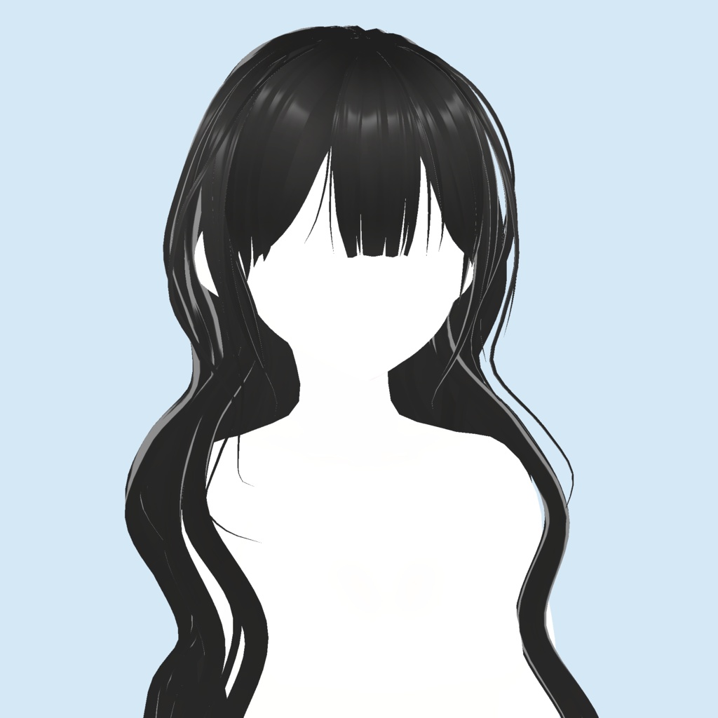 【Vroid】sand perm ヒッピーパーマ