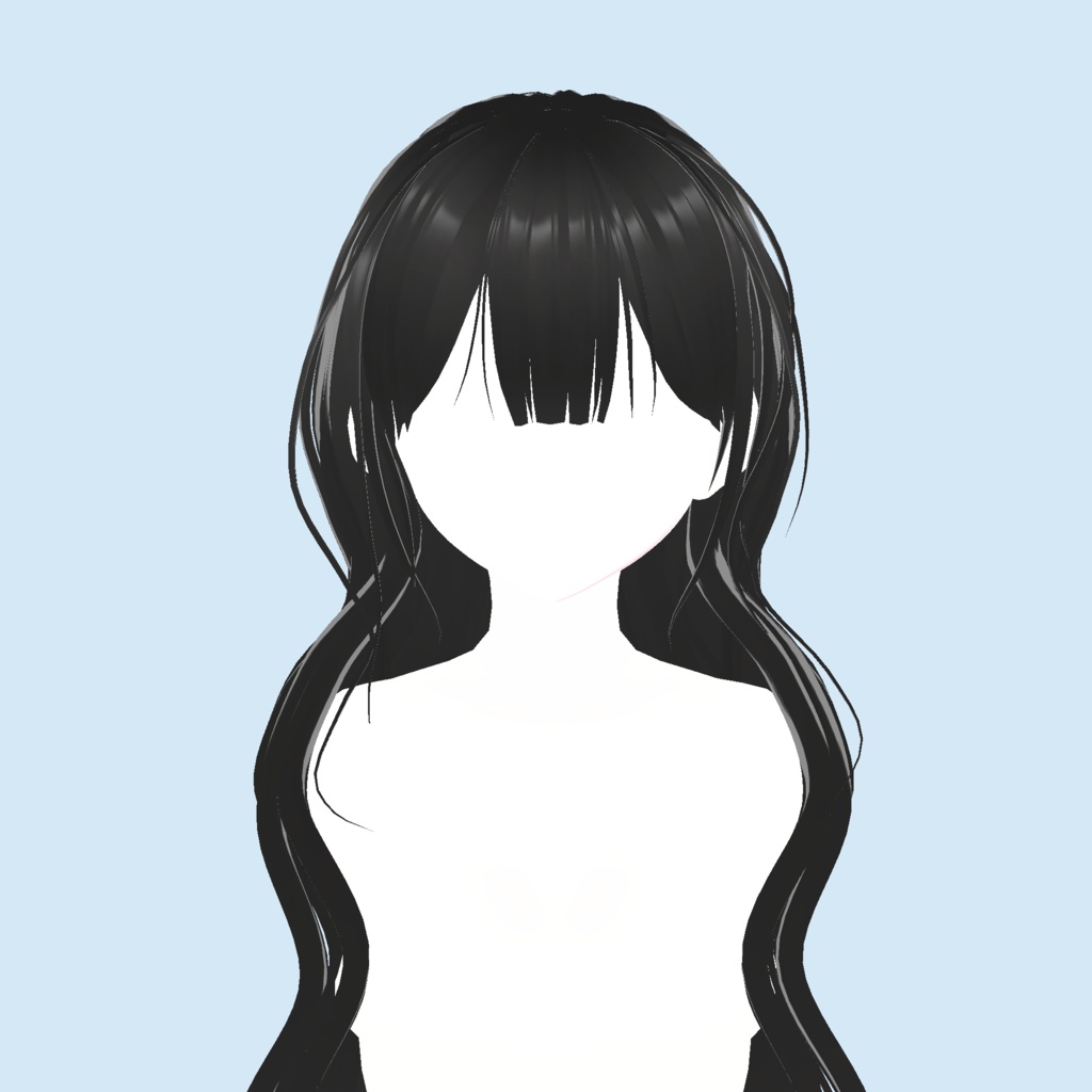 【Vroid】sand perm ヒッピーパーマ