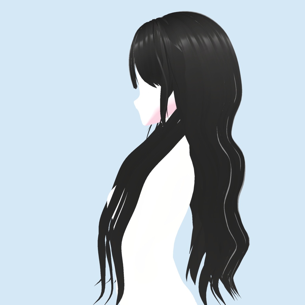 【Vroid】sand perm ヒッピーパーマ