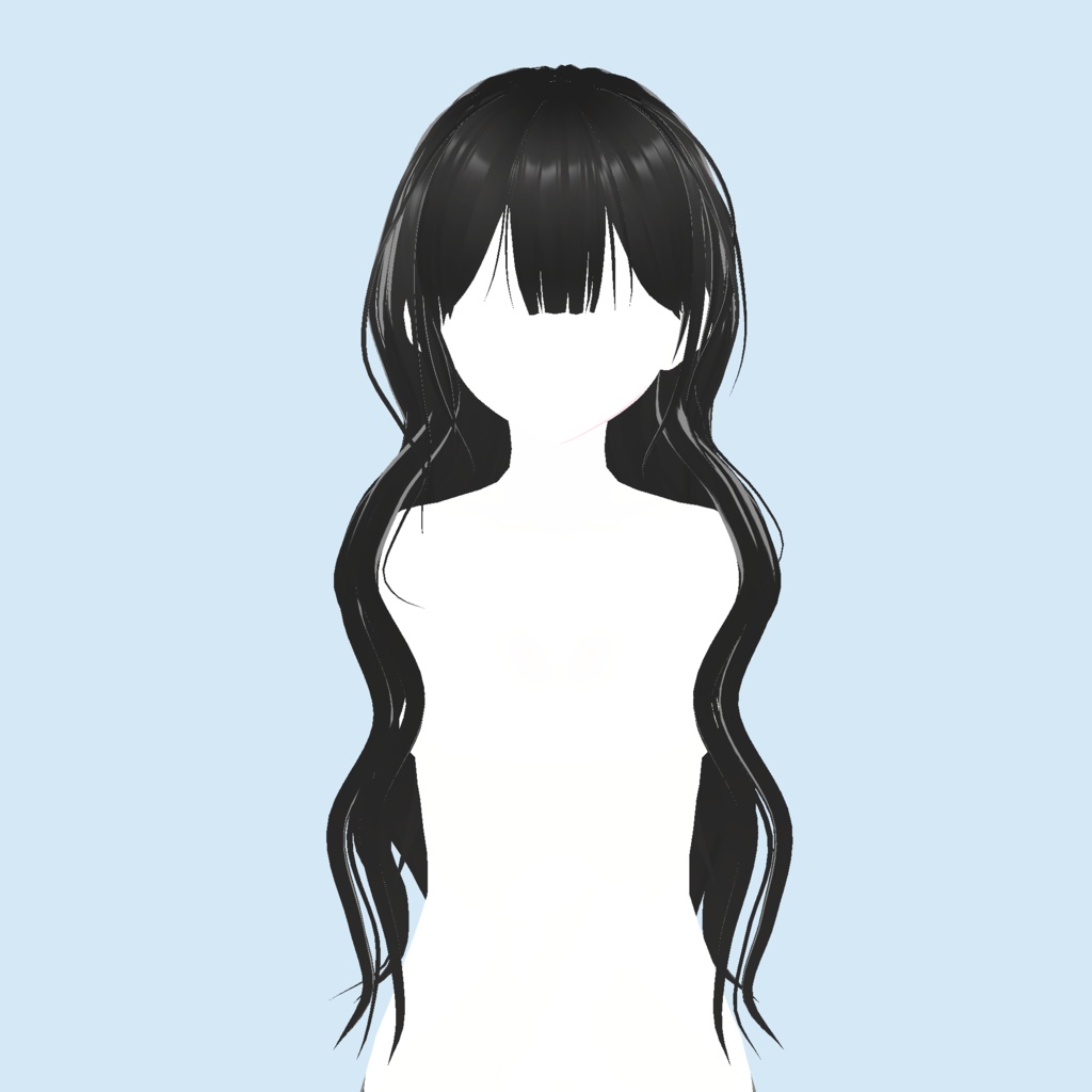 【Vroid】sand perm ヒッピーパーマ