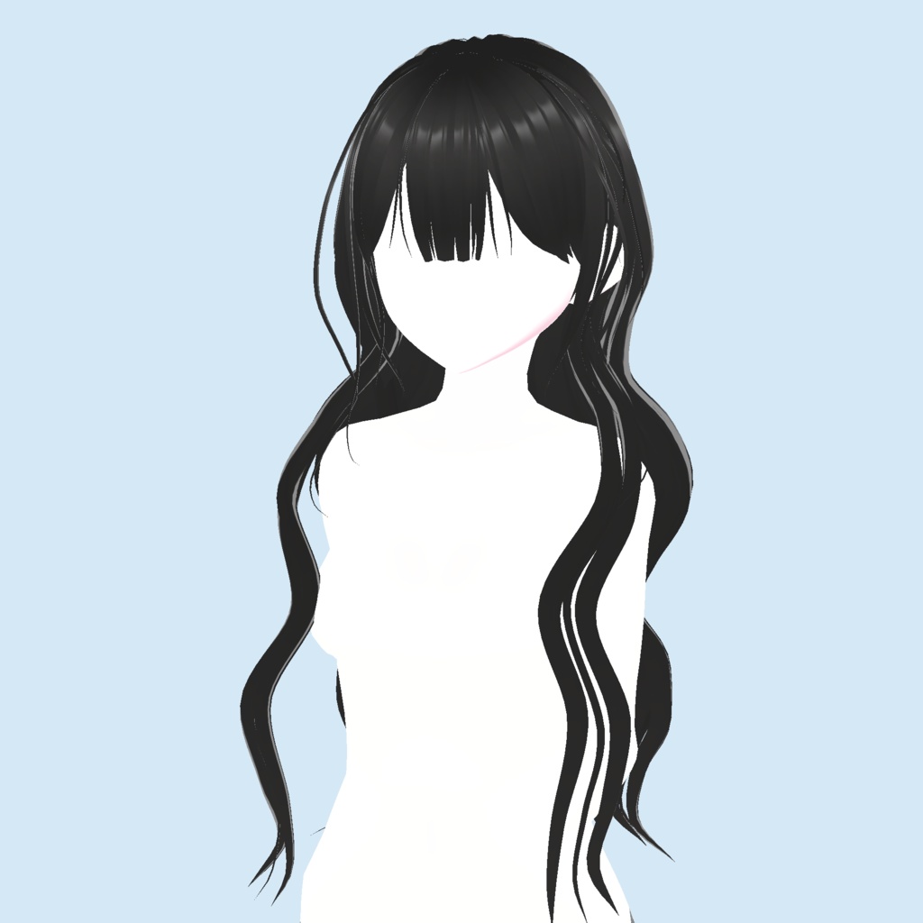 【Vroid】sand perm ヒッピーパーマ