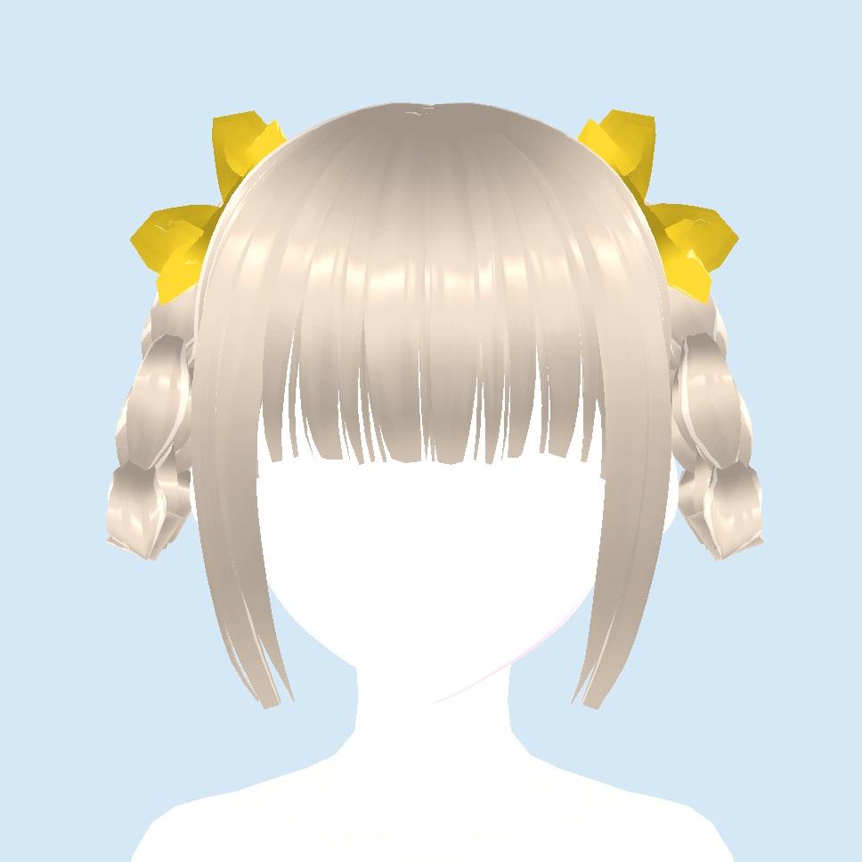 【Vroid】Puppy hair 子犬 ヘアスタイル