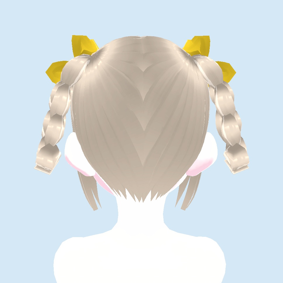 【Vroid】Puppy hair 子犬 ヘアスタイル