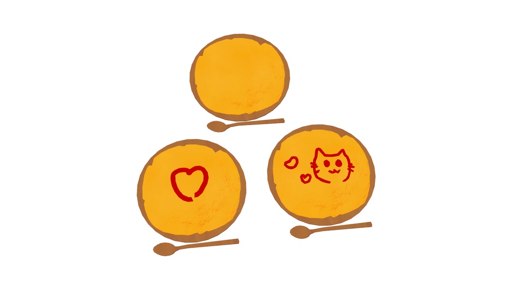 【無料】「あーん♡」できるオムライスギミック