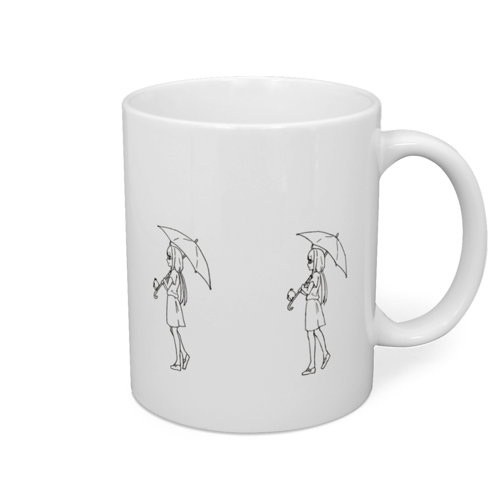 おやすみかんのマグカップ