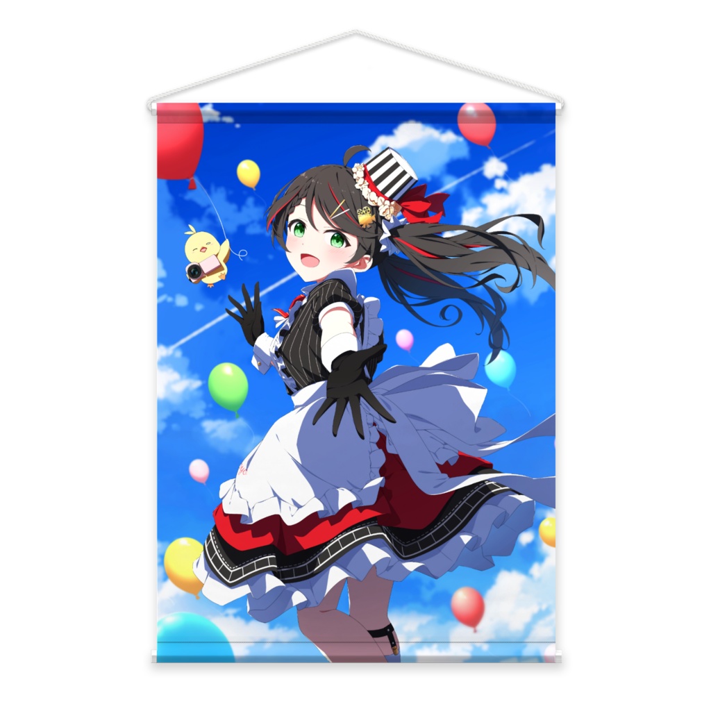 常世モコ6周年!記念タペストリー