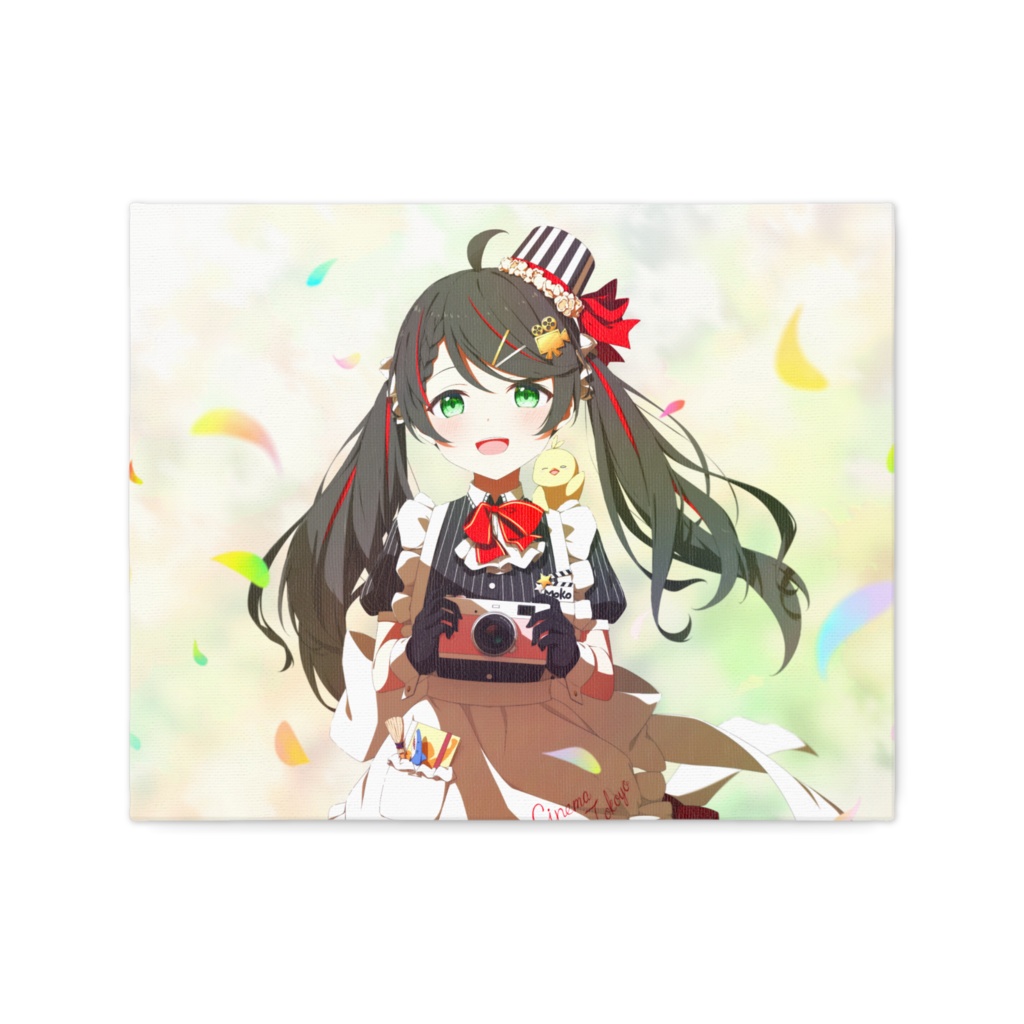 常世モコ6周年!記念キャンバスアート