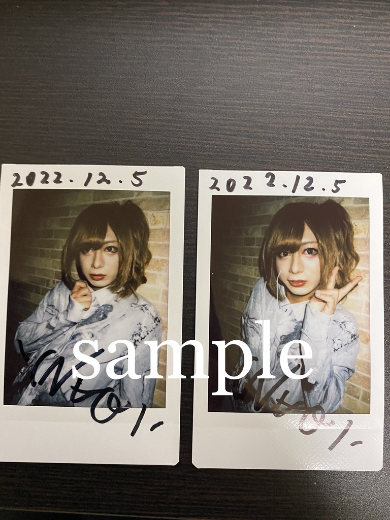 2022.12.5 池袋black holeチェキ